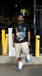 STONEY WRLD TEE - BLK