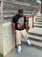 STONEY 3/4 SHORTS - GREY