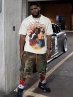 STONEY TROPICS TEE - CREAM