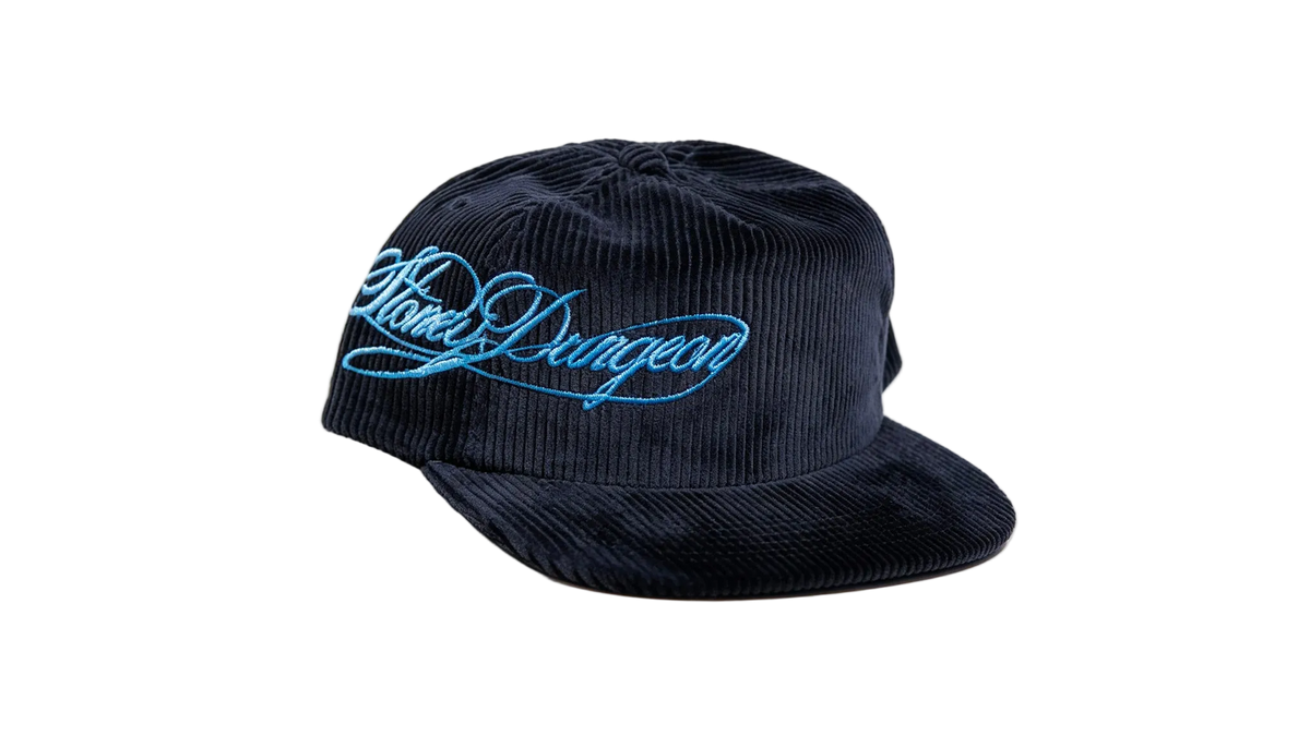 STONEY SCRIPT HAT - BLK/BLU