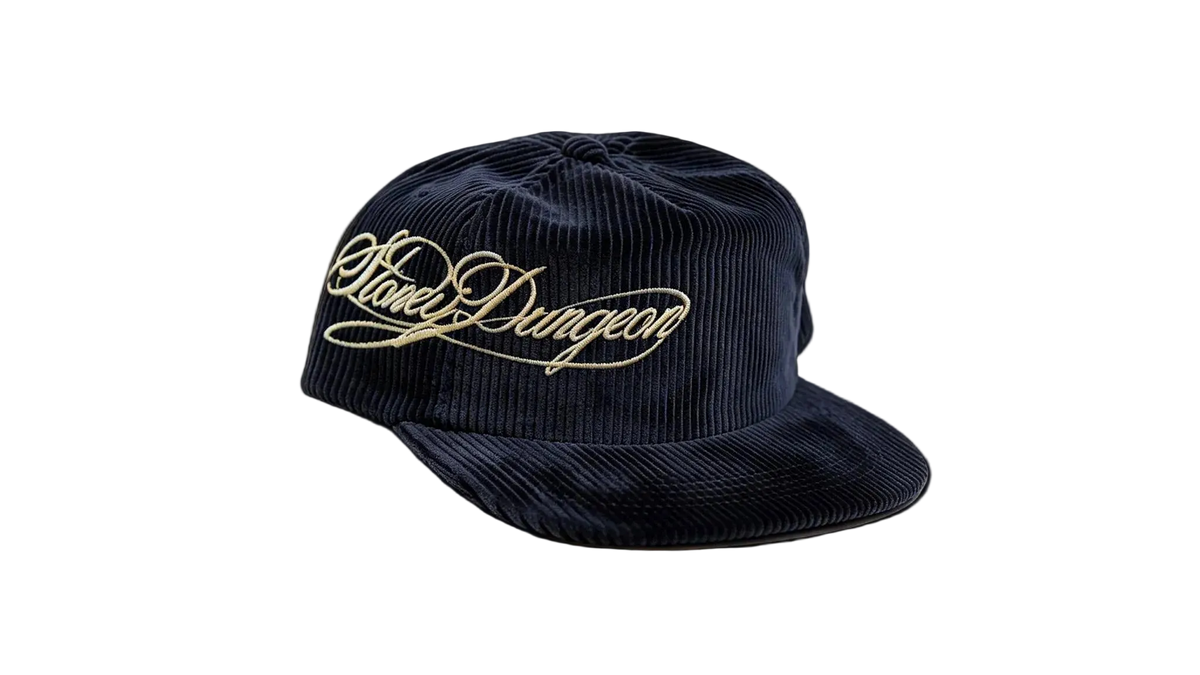 STONEY SCRIPT HAT - BLK/GLD