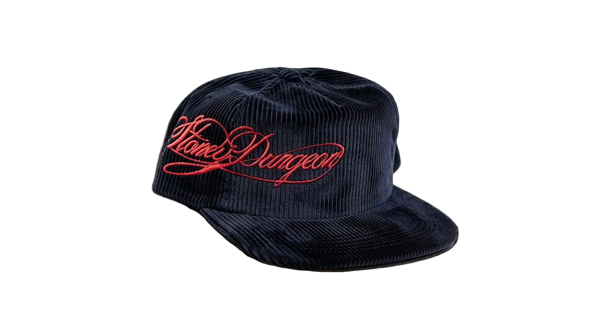 STONEY SCRIPT HAT - BLK/RED