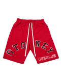STONEY 3/4 SHORTS - RED