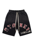 STONEY 3/4 SHORTS - BLACK