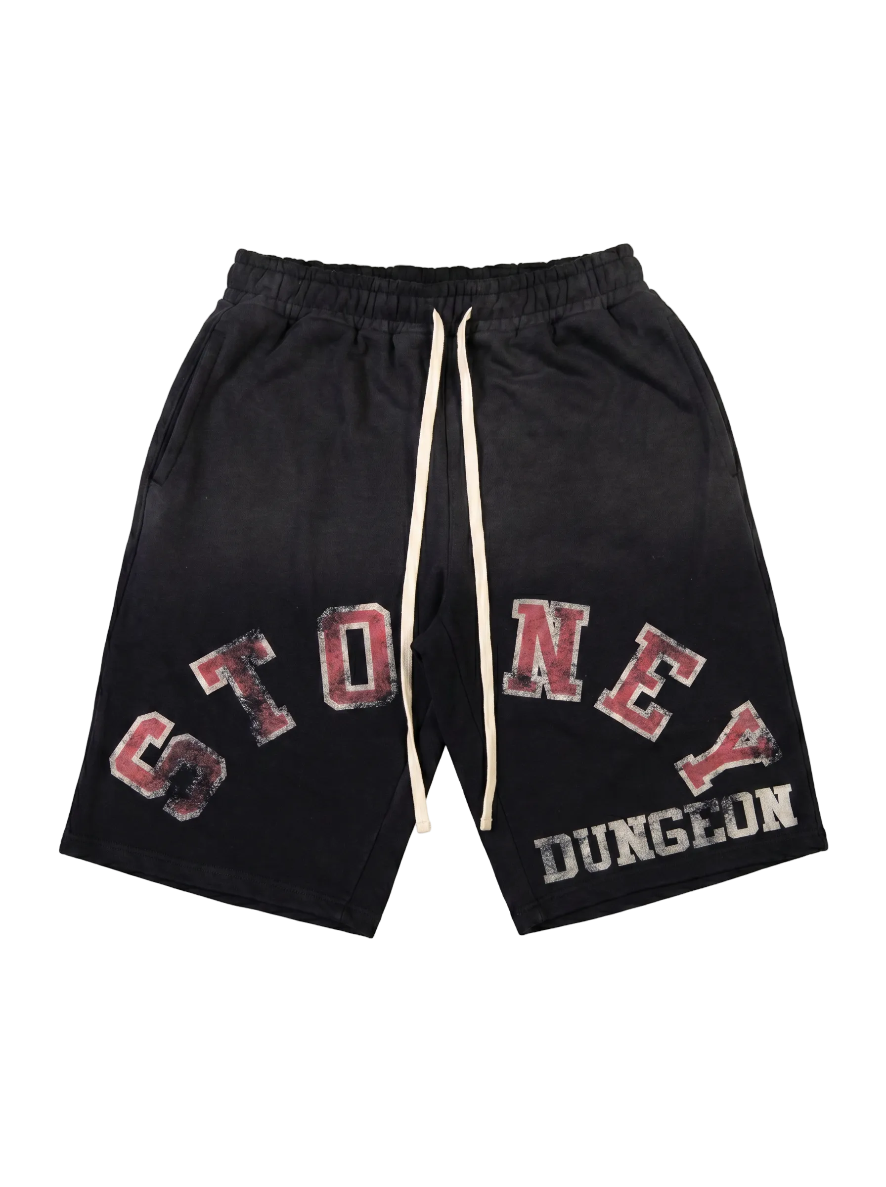 STONEY 3/4 SHORTS - BLACK