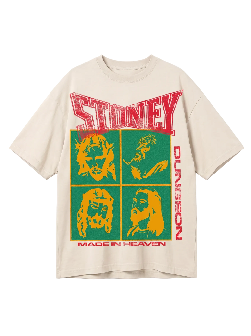 STONEY MADE IN TEE - CREAM