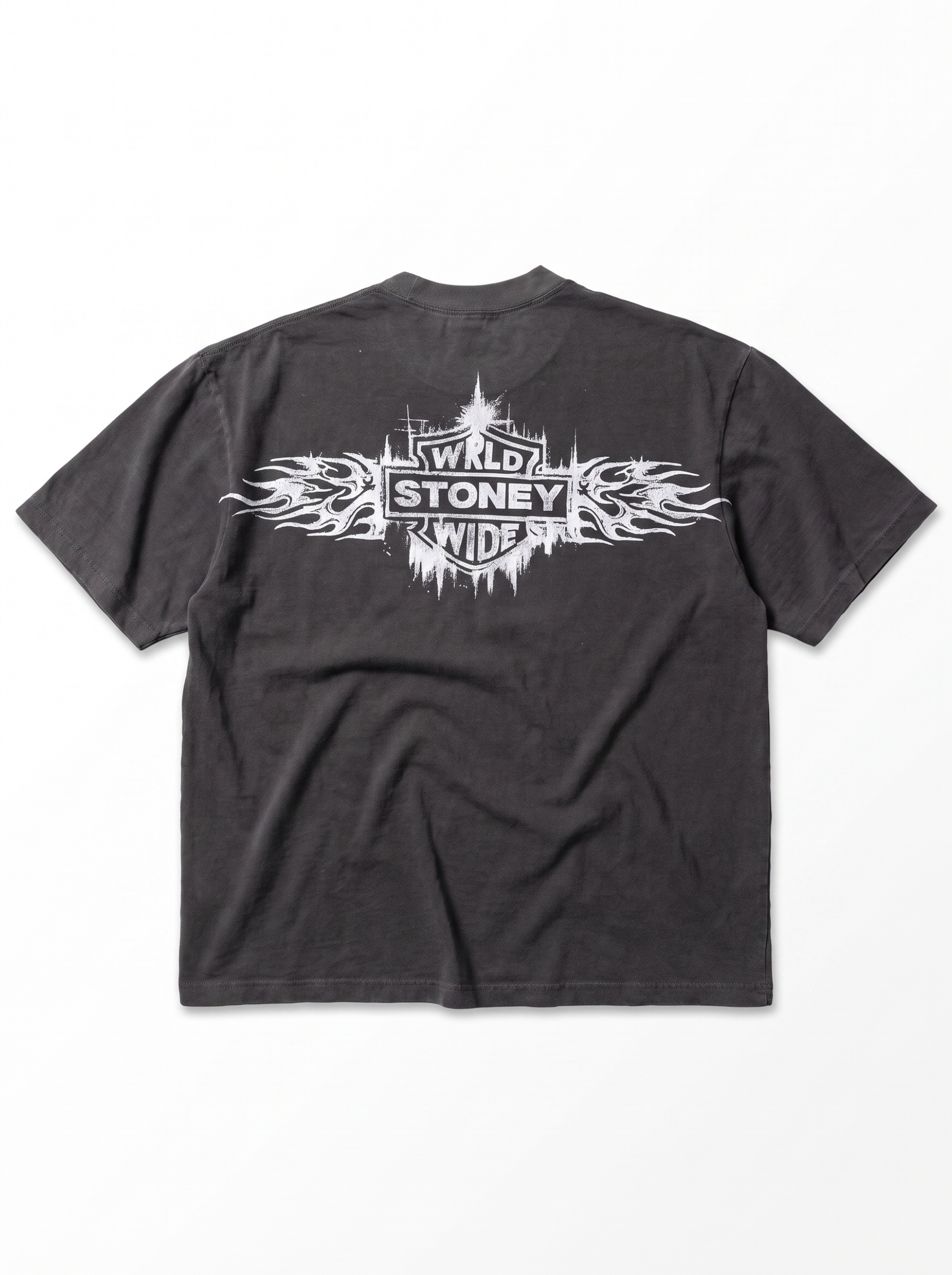 STONEY FAITH OF STEEL TEE - GRAY