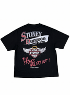 STONEY WRLD TEE - BLK