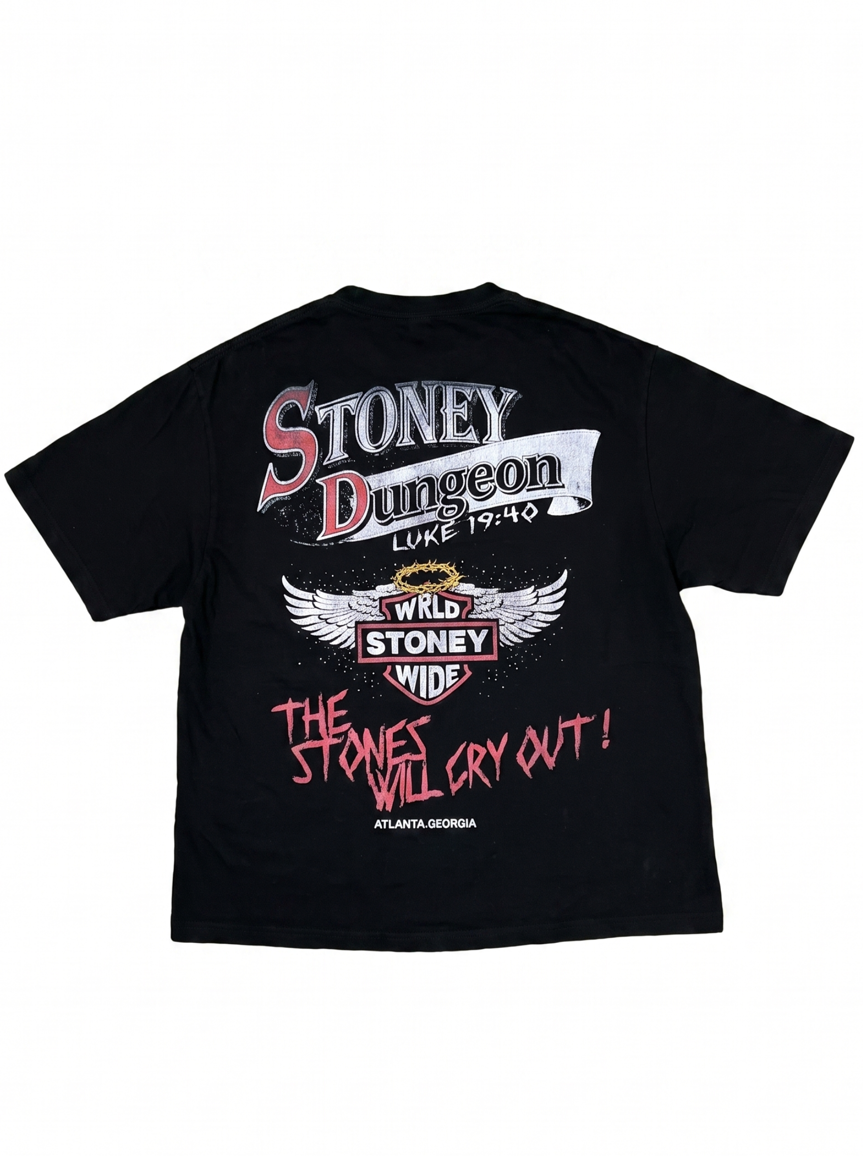 STONEY WRLD TEE - BLK